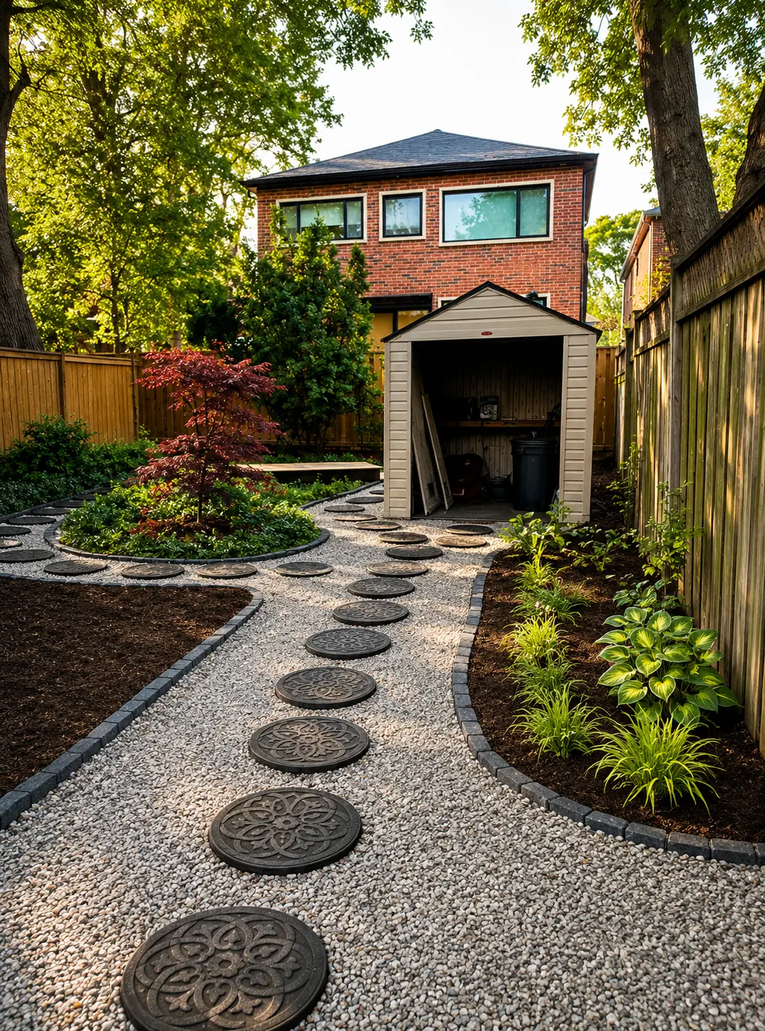 Private Garden in Huizen